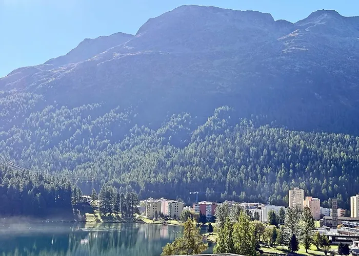 Gemuetlich, Traumhaft, Seeblick, Moderne 38m2 -sa55 Apartamento São Moritz